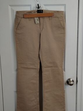 Women’s American Eagle Tan Mini-Flare Pants